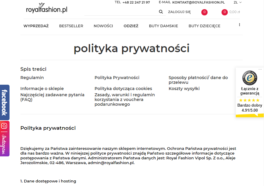 royalfashion-polityka-prywatnosci
